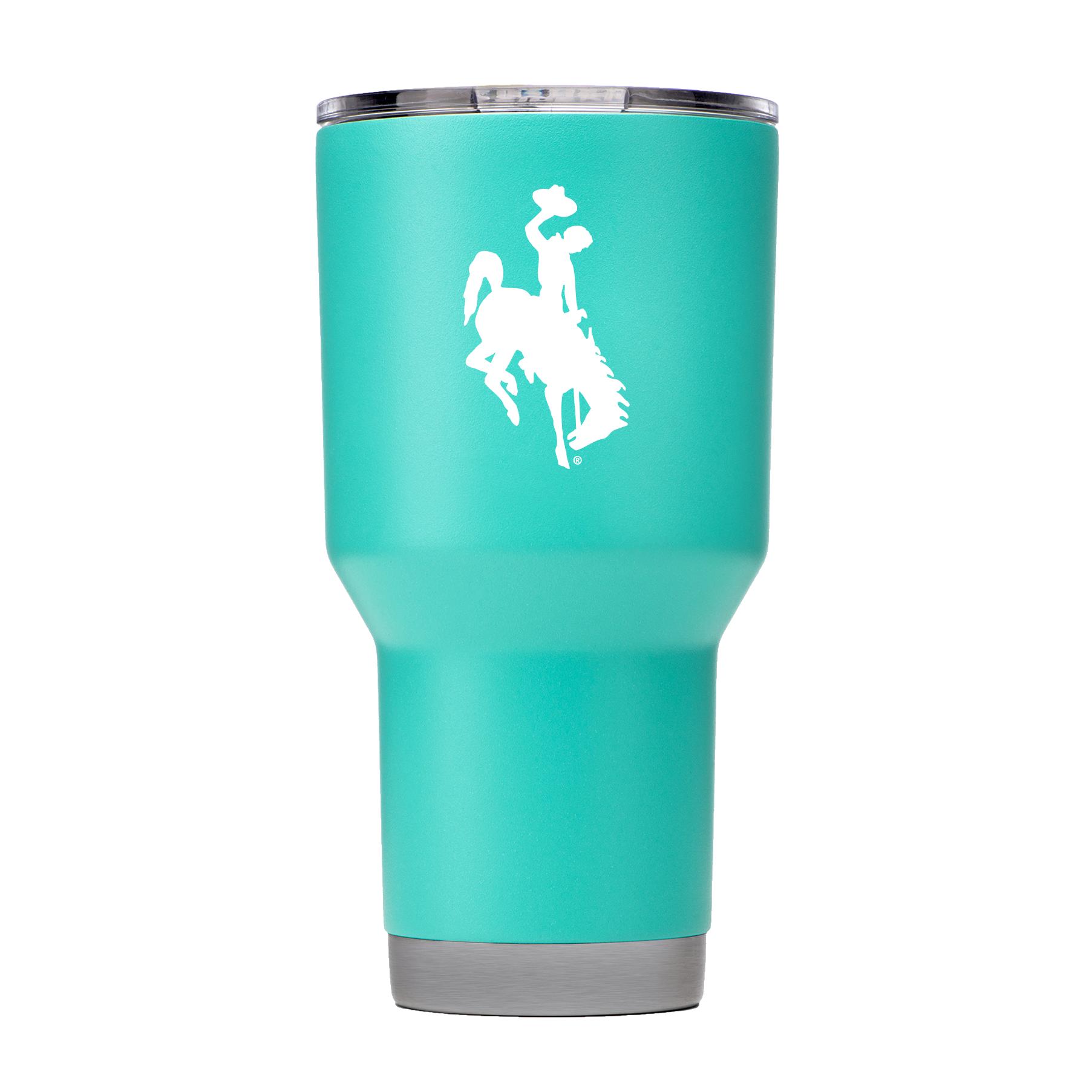 Teal Wyoming Tumbler - Perfect for Wyoming Fans