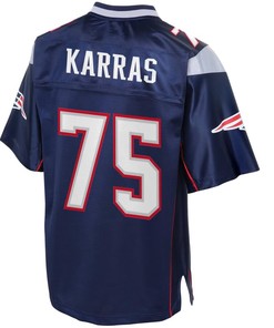 Ted Karras New England Patriots Nfl Pro Line Player Jersey - Navy