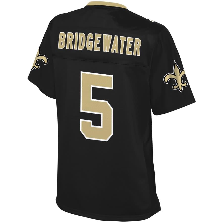 Teddy Bridgewater New Orleans Saints Nfl Pro Line Womens Player Jersey - Black
