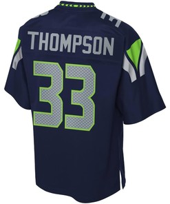 Tedric Thompson Seattle Seahawks Nfl Pro Line Team Color Player Jersey - College Navy