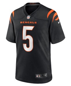Tee Higgins 5 Cincinnati Bengals Game Jersey - Black