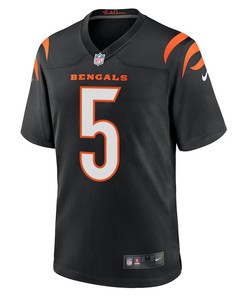 Tee Higgins 5 Cincinnati Bengals Men Game Jersey - Black