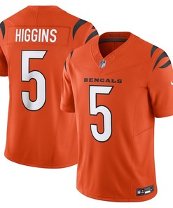 Tee Higgins 5 Cincinnati Bengals Vapor F.U.S.E. Limited Alternate 1 Jersey - Orange