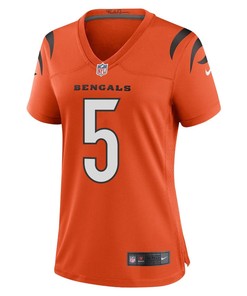 Tee Higgins 5 Cincinnati Bengals Women Alternate Game Jersey - Orange