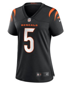 Tee Higgins 5 Cincinnati Bengals Women Game Jersey - Black