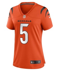 Tee Higgins 5 Cincinnati Bengals Women Game Jersey - Orange