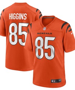Tee Higgins 85 Cincinnati Bengals Game Jersey - Orange