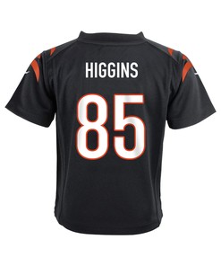 Tee Higgins 85 Cincinnati Bengals Super Bowl LVII Champions Youth Game Jersey - Black