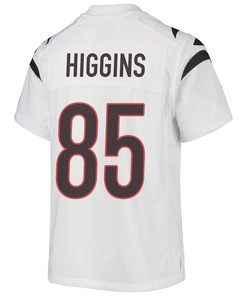 Tee Higgins 85 Cincinnati Bengals Super Bowl LVII Champions Youth Game Jersey - White