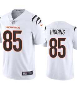 Tee Higgins 85 Cincinnati Bengals White Vapor Limited Jersey