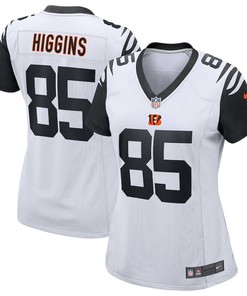 Tee Higgins 85 Cincinnati Bengals Women's Alternate Game Jersey - White