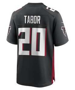 Teez Tabor Atlanta Falcons Game Player Jersey - Black