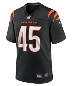 Tegray Scales Cincinnati Bengals Game Player Jersey - Black
