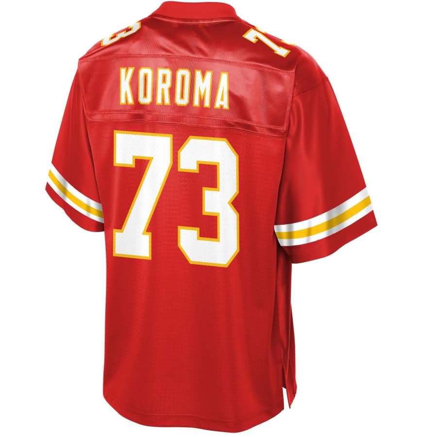 Tejan Koroma Kansas City Chiefs Nfl Pro Line Player Jersey - Red