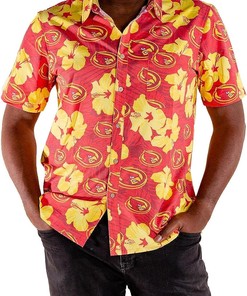 Tellum And Chop Iowa State Cyclones Hawaiian Shirt Hibiscus Beach Shirt