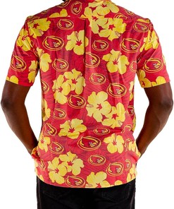 Tellum And Chop Iowa State Cyclones Hawaiian Shirt Hibiscus Beach Shirt