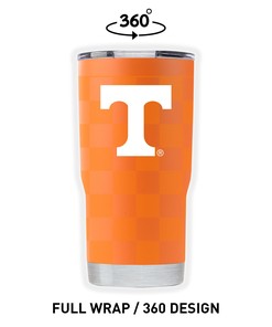 Tennessee Orange Full Wrap Tumbler - Show your Tennessee Titans Pride