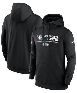 Tennessee Titans 2022 NFL Crucial Catch Therma Performance Pullover Hoodie - Black