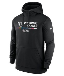 Tennessee Titans 2022 NFL Crucial Catch Therma Performance Pullover Hoodie - Black