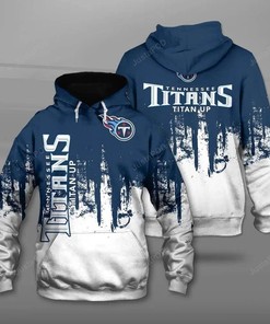 Tennessee Titans 3D Hoodie Zip Hoodie Style 4