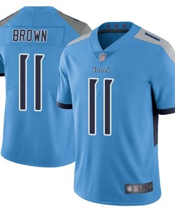 Tennessee Titans A J Brown #11 Nfl 2020 Blue Jersey