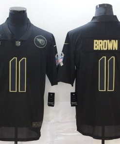 Tennessee Titans A.j. Brown #11 Nfl 2020 Black Jersey