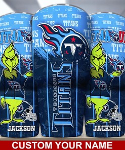 Tennessee Titans Custom Name Tumbler - Perfect Gift for Fans