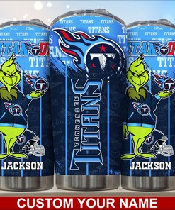 Tennessee Titans Custom Name Tumbler - Perfect Gift for Fans