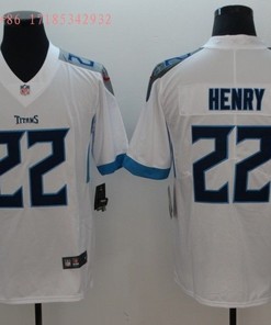 Tennessee Titans Derrick Henry #22 2020 Nfl White Jersey Jersey