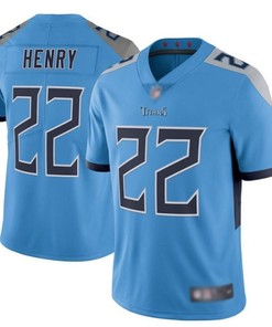 Tennessee Titans Derrick Henry #22 Nfl 2020 Blue Jersey