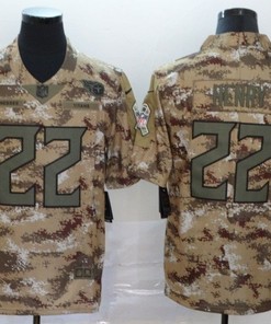 Tennessee Titans Derrick Henry #22 Nfl 2020 Camo Jersey