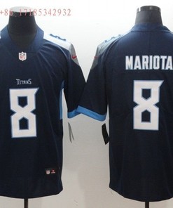 Tennessee Titans Marcus Mariota #8 2020 Nfl Blue Jersey Jersey