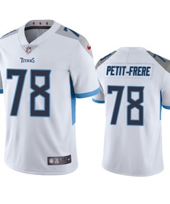 Tennessee Titans Nicholas Petit-Frere 78 White Vapor Limited Jersey