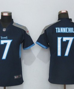 Tennessee Titans Ryan Tannehill #17 Nfl 2020 Black Blue Jersey