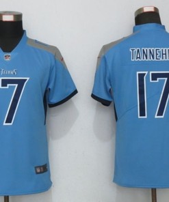 Tennessee Titans Ryan Tannehill #17 Nfl 2020 Steel Blue Jersey
