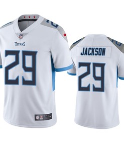 Tennessee Titans Theo Jackson 29 White Vapor Limited Jersey