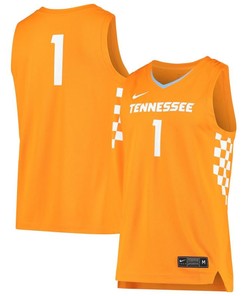Tennessee Volunteers 1 Unisex Basketball Men Jersey - Tennessee Orange