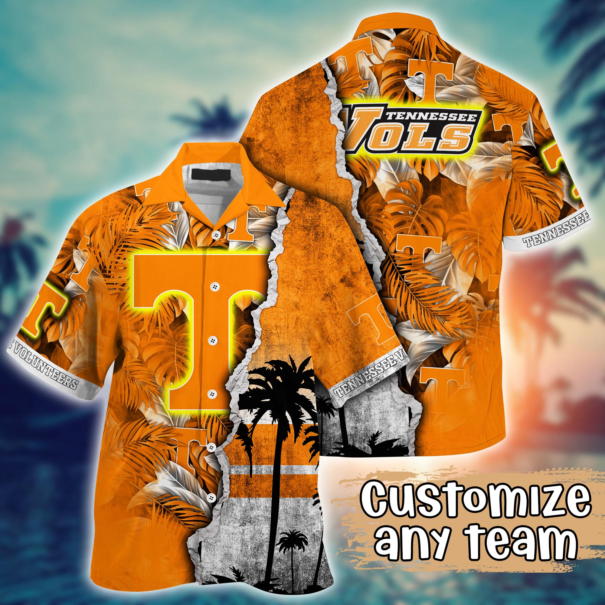 Tennessee Volunteers NCAA Flower Hawaii Shirt For Fans Ver 33
