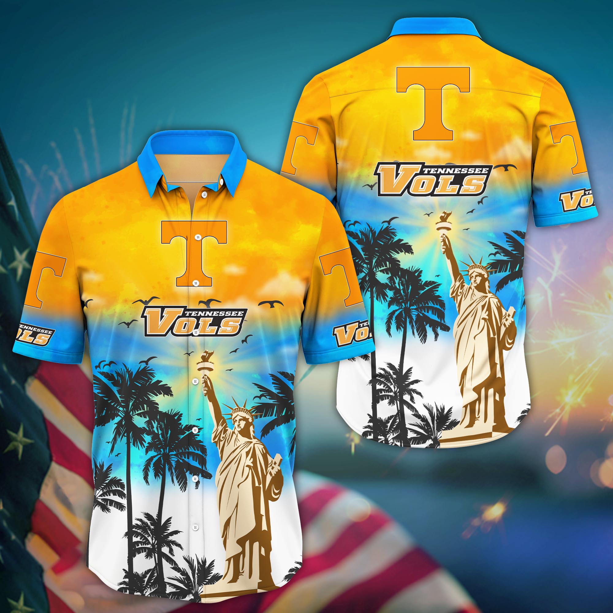 Tennessee Volunteers NCAA Flower Hawaii Shirt For Fans Ver 36