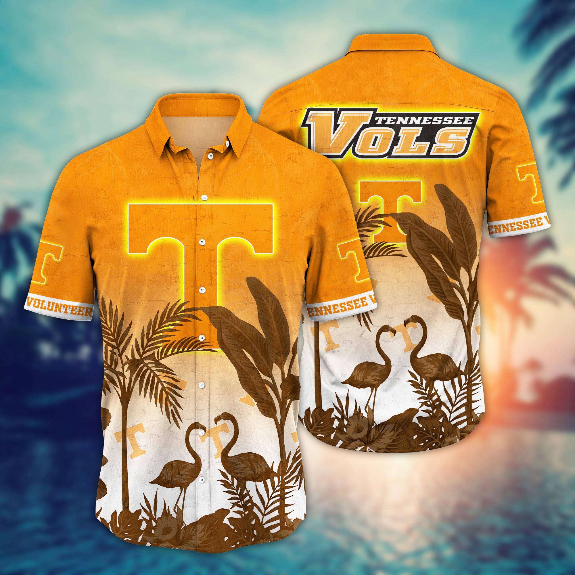 Tennessee Volunteers NCAA Flower Hawaii Shirt For Fans Ver 9