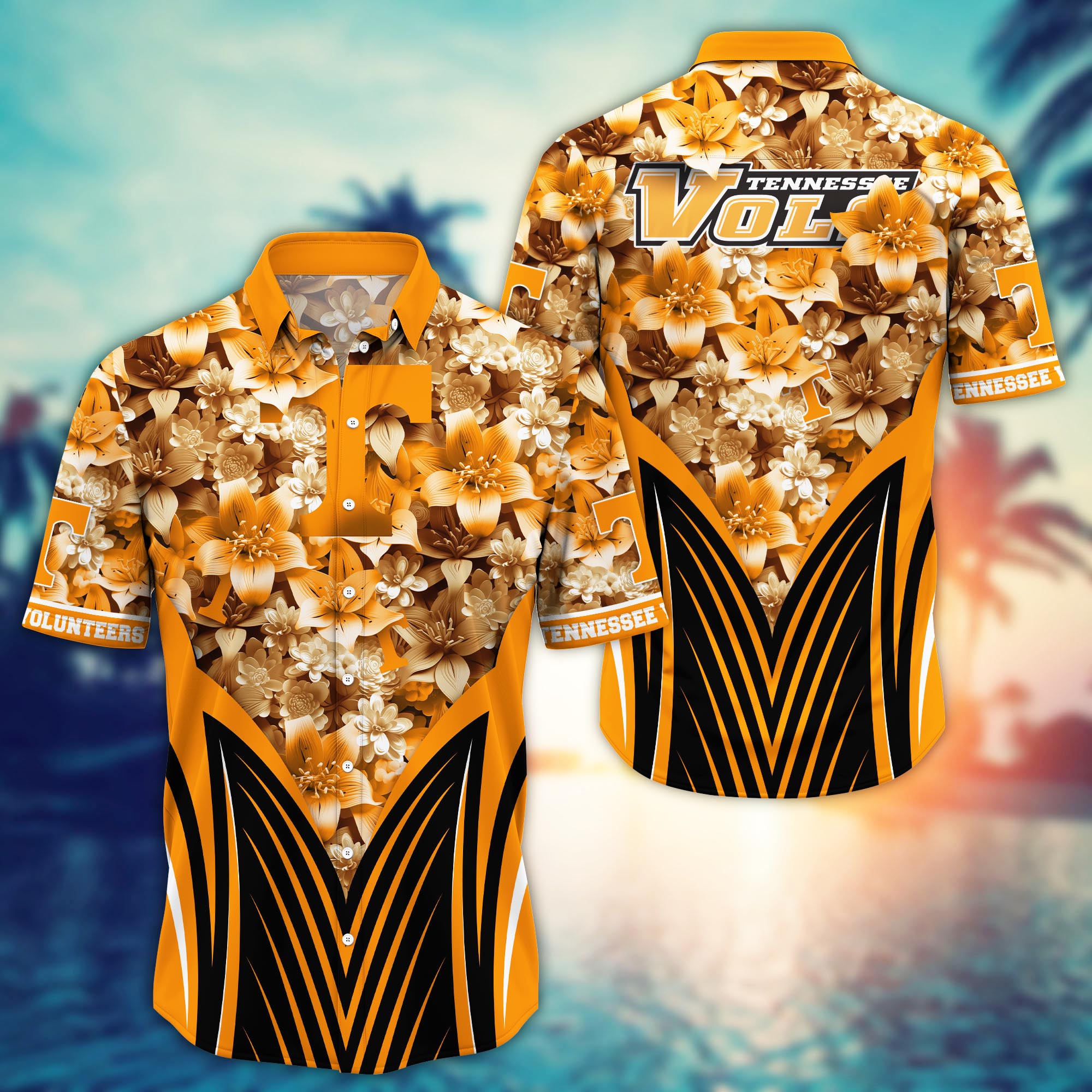 Tennessee Volunteers NCAA Hawaiian Shirt, Aloha Shirt Ver 1