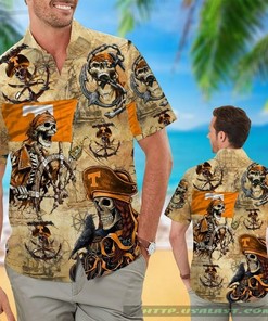 Tennessee Volunteers NCAA Pirates Aloha Hawaiian Shirt