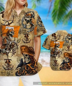 Tennessee Volunteers NCAA Pirates Aloha Hawaiian Shirt