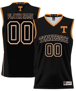 Tennessee Volunteers NIL Men Basketball Custom Jersey - Black