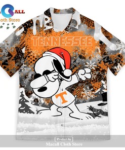 Tennessee Volunteers Snoopy Dabbing The Peanuts 3D Hawaiian Shirt
