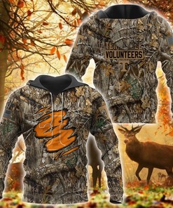 Tennessee Volunteers Special Forest Zip Up Hoodie, NCAA 3D All Over Print Hoodie