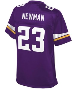 Terence Newman Minnesota Vikings Nfl Pro Line Womens Team Color Jersey - Purple