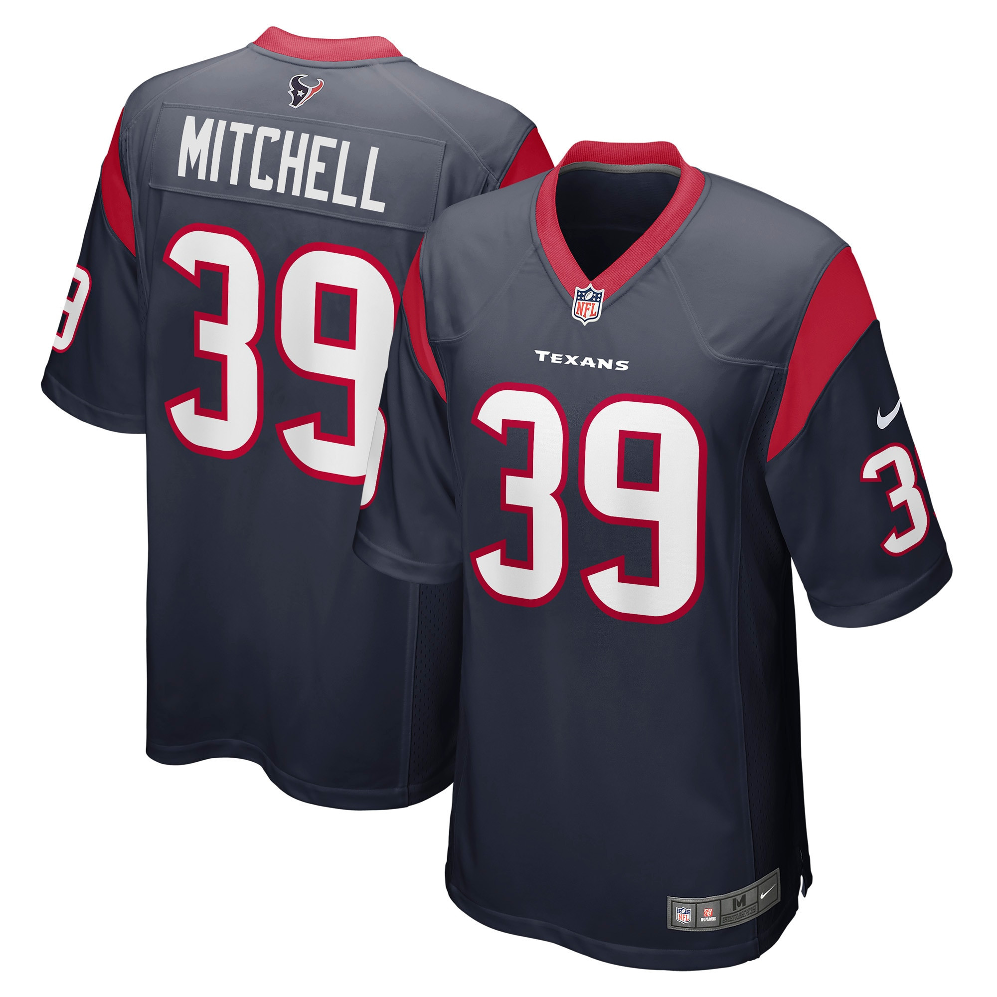 Terrance Mitchell Houston Texans Game Jersey - Navy Nfl