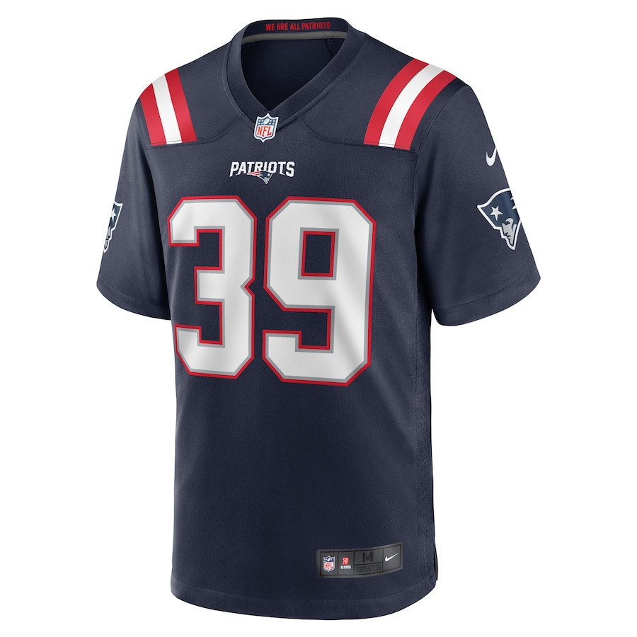 Terrance Mitchell New England Patriots Game Player Jersey - Navy