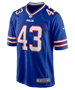 Terrel Bernard Buffalo Bills Game Player Jersey - Royal